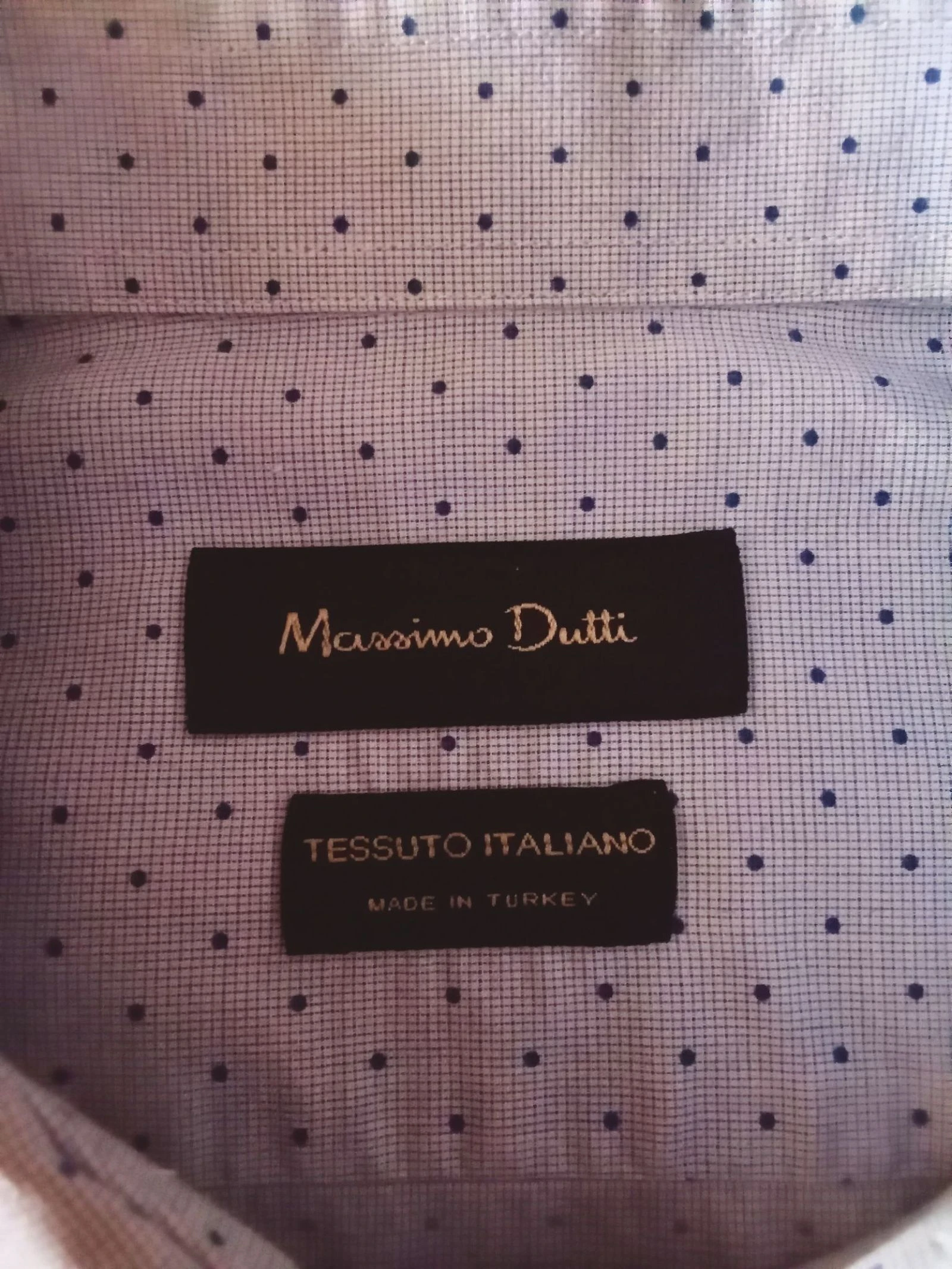 Herenoverhemd Massimo Dutti maat M in perfecte staat origineel vintage – photo 7